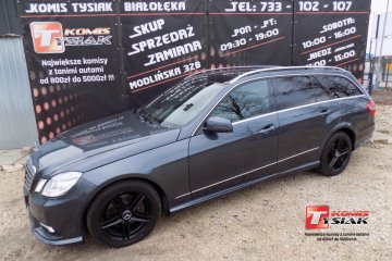 !! BIAŁOŁĘKA !! 3.0 V6 T.Diesel 265KM E350 Automat 2011r! KOMIS TYSIAK