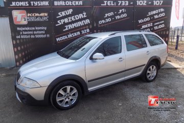 !! BIAŁOŁĘKA !! 2.0 T. Diesel TDI 4x4 (140 KM), 2008r.! KOMIS TYSIAK
