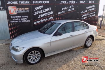 !! BIAŁOŁĘKA !! 2.0 Benzyna 318i E90 (163KM), 2006 rok! KOMIS TYSIAK